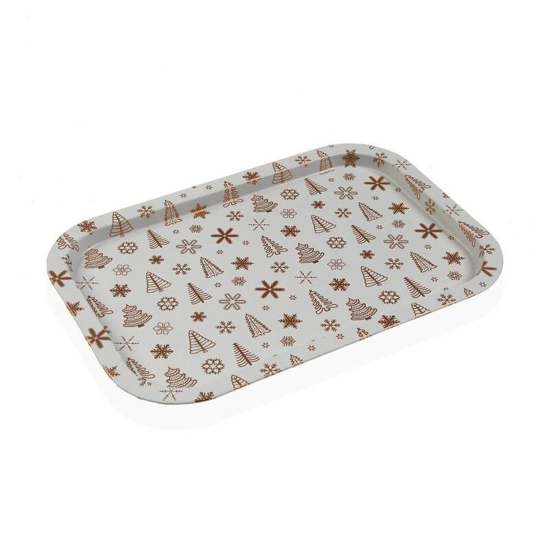 Vassoio Versa Metallo 32 x 1,5 x 34 cm Vassoio Versa Metallo 32 x 1,5 x 34 cm