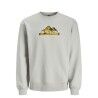 Felpa senza Cappuccio Uomo Jack & Jones SWEAT CREW NECK 12262094 Grigio