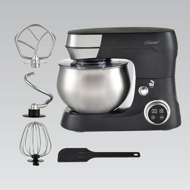 Robot da Cucina Feel Maestro MR-558 Nero Argentato 5 L Robot da Cucina Feel Maestro MR-558 Nero Argentato 5 L