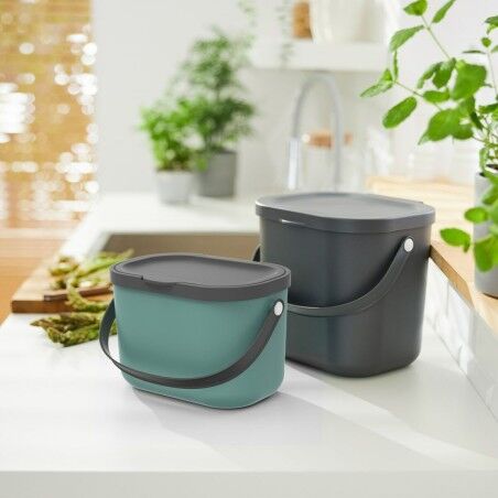Recipiente-contenitore Rotho Albula Verde 3,2 L Rettangolare