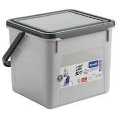 Recipiente-contenitore Rotho Basic Grigio 4,5 L Rettangolare