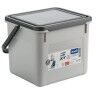 Recipiente-contenitore Rotho Basic Grigio 4,5 L Rettangolare