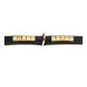 Collare per Cani Gloria Duna Nero Dorato (45 x 2.5 cm)