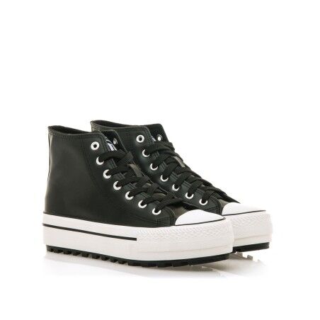 Scarpe da Tennis Casual Bambino Mustang Action Pu Black 60424 C20291 Nero