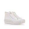 Scarpe da Tennis Casual Bambino Mustang Action Pu White 60424 C19667 Bianco