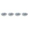 Set di piatti Home ESPRIT Azzurro Gres Mandala Arabo 18,2 x 18,2 x 5,5 cm