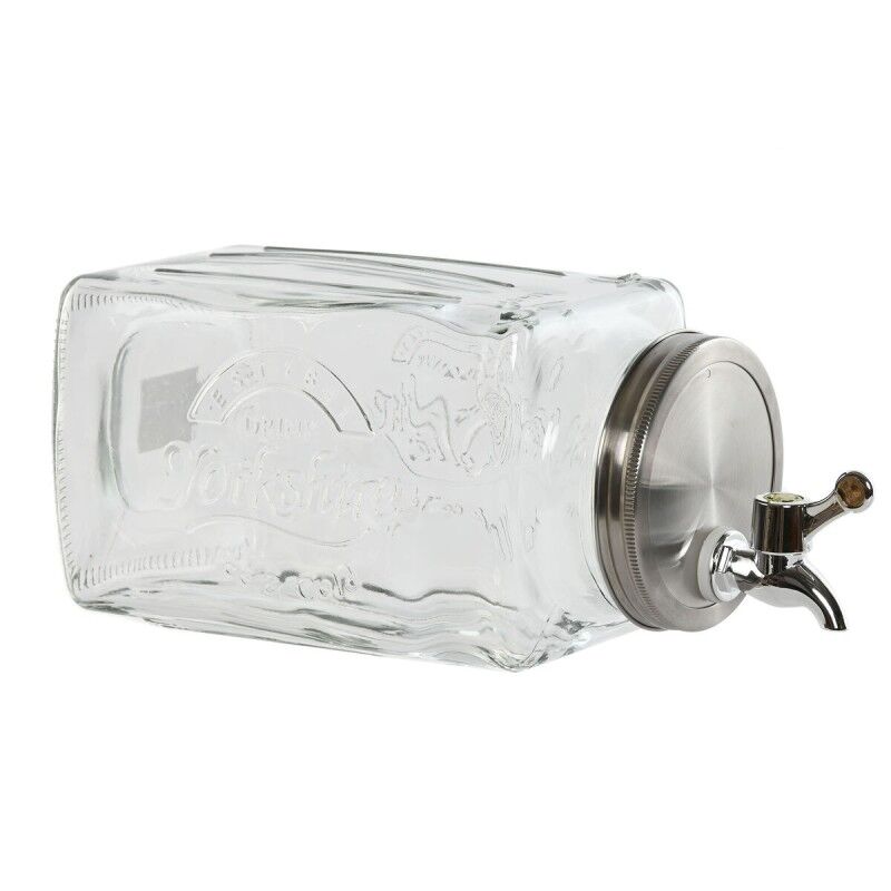Dispenser di Acqua Home ESPRIT Trasparente Metallo Cristallo 13 x 13,5 x 32,5 cm Dispenser di Acqua Home ESPRIT Trasparente Metallo Cristallo 13 x 13,5 x 32,5 cm
