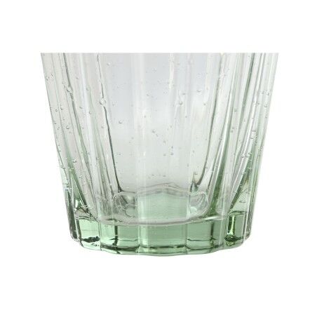 Set di Bicchieri Home ESPRIT Verde Cristallo 280 ml (6 Unità)