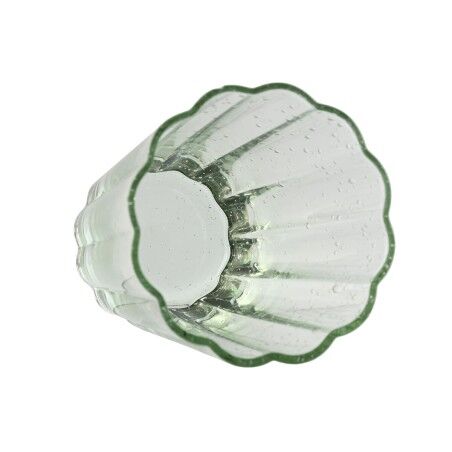 Set di Bicchieri Home ESPRIT Verde Cristallo 280 ml (6 Unità)