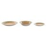 Servizio di Piatti Home ESPRIT Arancio Gres 27 x 27 x 2 cm 18 Pezzi
