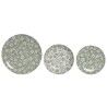 Set di Stoviglie Home ESPRIT Bianco Verde Porcellana Floreale 27 x 27 x 2 cm 18 Pezzi