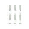 Set di Bicchieri Home ESPRIT Verde Cristallo 6 x 6 x 23,7 cm (6 Unità)