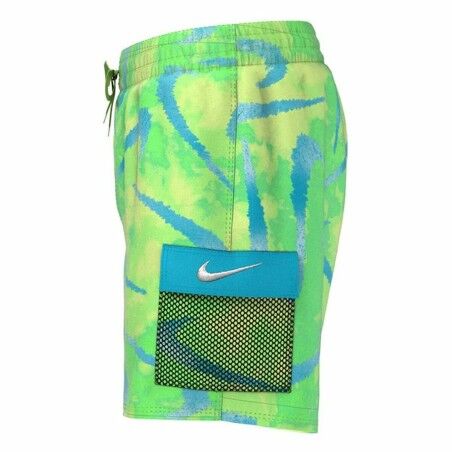 Pantaloncini Sportivi per Bambini Nike Verde limone