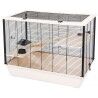 Gabbia INTER-ZOO Legno Metallo Plastica 27 x 58 x 48 cm
