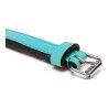 Collare per Cani Gloria Trapunta Turchese (35 x 1,5 cm)