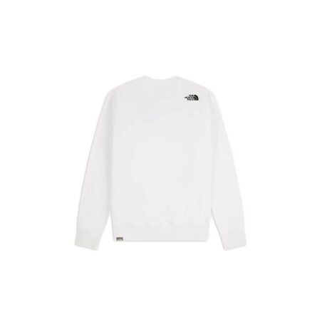 Felpa senza Cappuccio Uomo The North Face DREW PEAK CREW NF0A4SVRLA91 Bianco