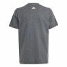 Maglia a Maniche Corte per Bambini Adidas Essentials Big Logo Grigio