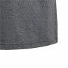 Maglia a Maniche Corte per Bambini Adidas Essentials Big Logo Grigio