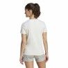 Maglia a Maniche Corte Donna Adidas 3S Bianco