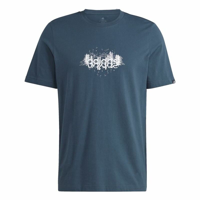 Maglia Adidas Myst Linear Azzurro (M) Maglia Adidas Myst Linear Azzurro (M)