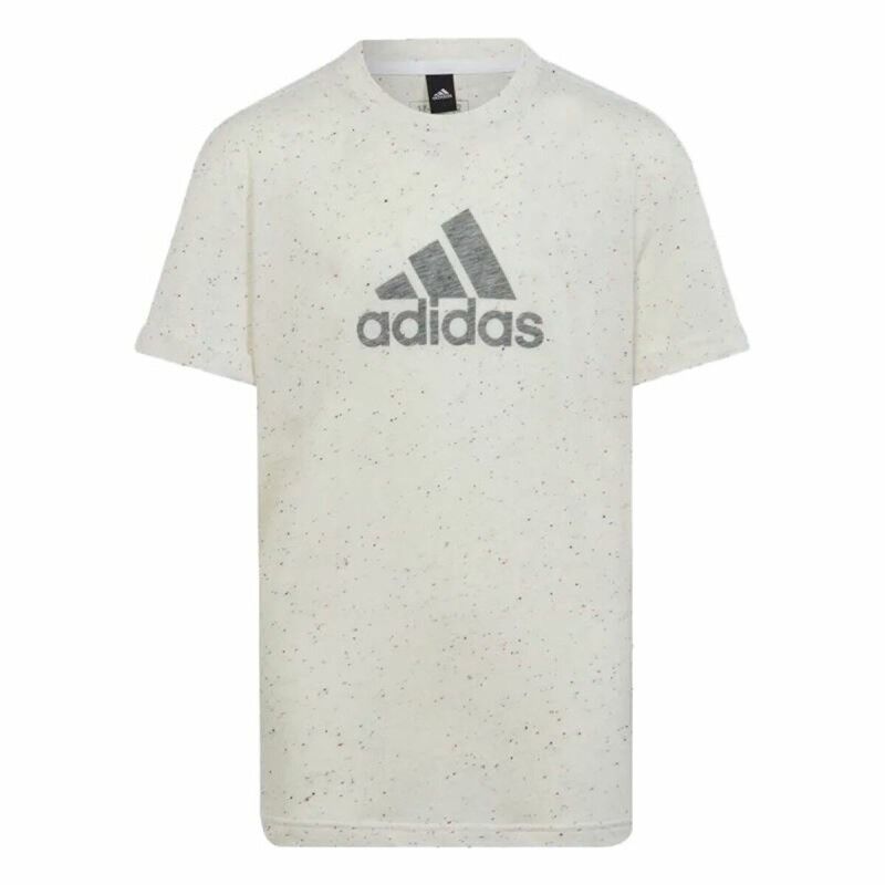 Maglia a Maniche Corte per Bambini Adidas Future Icons Winners Bianco Maglia a Maniche Corte per Bambini Adidas Future Icons Winners Bianco