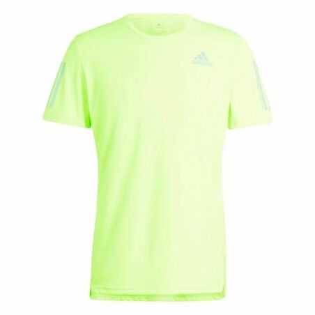 Maglia Adidas Own The Run Verde limone