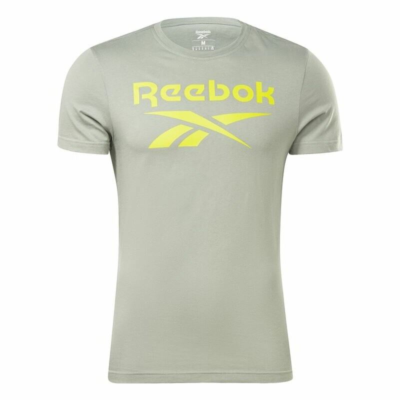 Maglia Reebok Identity Big Logo Grigio Maglia Reebok Identity Big Logo Grigio