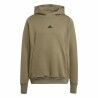 Felpa con Cappuccio Uomo Adidas Z.N.E. Pr Marrone Ocra