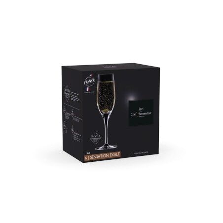 Set di Bicchieri Chef&Sommelier Sensation Exalt Ec Trasparente Vetro 190 ml (6 Unità)