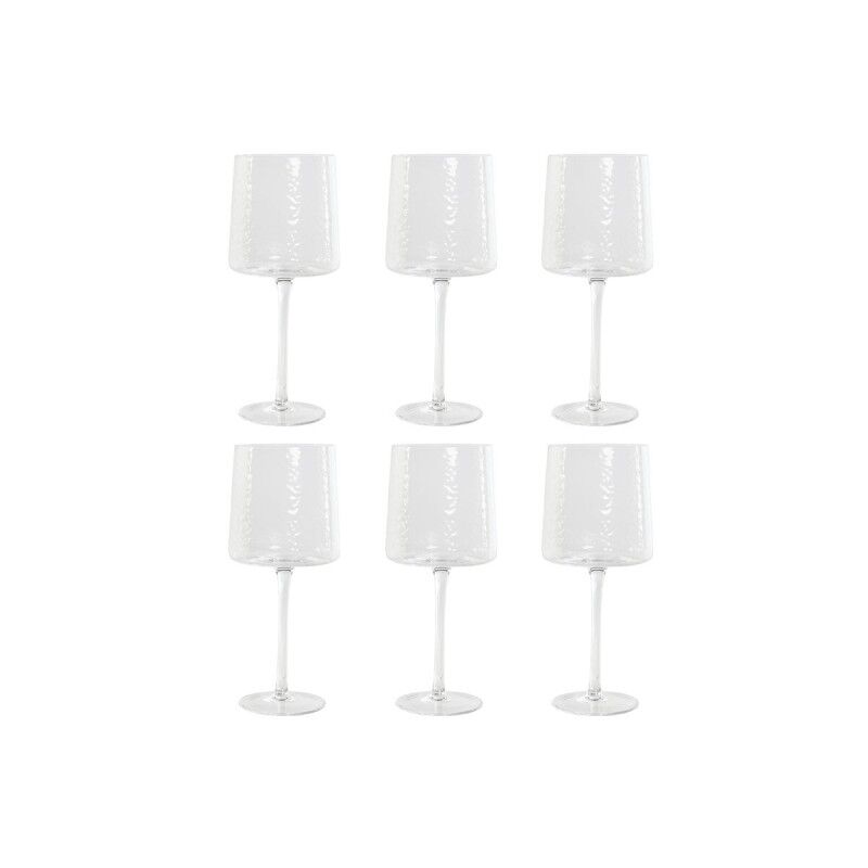 Set di Bicchieri Home ESPRIT Trasparente Cristallo 9,6 x 9,6 x 22,5 cm (6 Unità) Set di Bicchieri Home ESPRIT Trasparente Cristallo 9,6 x 9,6 x 22,5 cm (6 Unità)