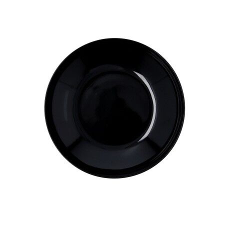 Piatto Fondo Quid Select Basic Nero Melammina 23 cm (24 Unità)