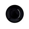Piatto Fondo Quid Select Basic Nero Melammina 23 cm (24 Unità)