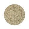 Sotto Piatto Versa Serpentine Metallo 33 x 1,5 x 33 cm