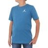 Maglia a Maniche Corte per Bambini Nike JDB JUMPMAN AIR EMB 95A873 U1R Azzurro