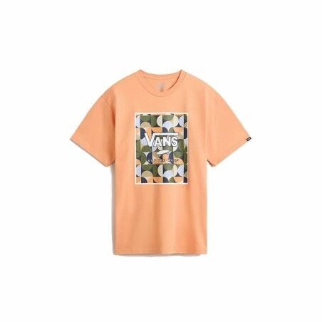 Maglia a Maniche Corte Uomo Vans MN CLASSIC PRINT BOX VN0A5E7YD051 Arancio