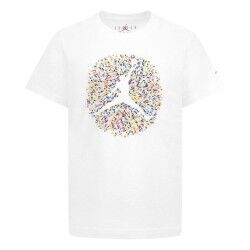 Maglia a Maniche Corte per Bambini Nike JDB POOLSIDE JUMPMAN SS TEE 95D122 001 Bianco