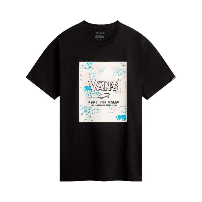 Maglia a Maniche Corte Uomo Vans MN CLASSIC PRINT BOX VN0A5E7YCYV1 Arancio Maglia a Maniche Corte Uomo Vans MN CLASSIC PRINT BOX VN0A5E7YCYV1 Arancio