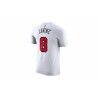 Maglia a Maniche Corte Uomo Nike CHI M NK ES NN SS TEE DR6367 104 Bianco