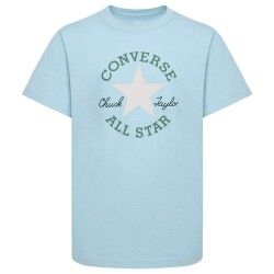 Maglia a Maniche Corte per Bambini Converse Sustainable Core Sse Blu cielo