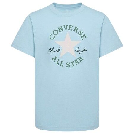 Maglia a Maniche Corte per Bambini Converse Sustainable Core Sse Blu cielo