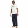 Maglia a Maniche Corte Uomo Timberland Kennebec River Camo Linear Logo Bianco