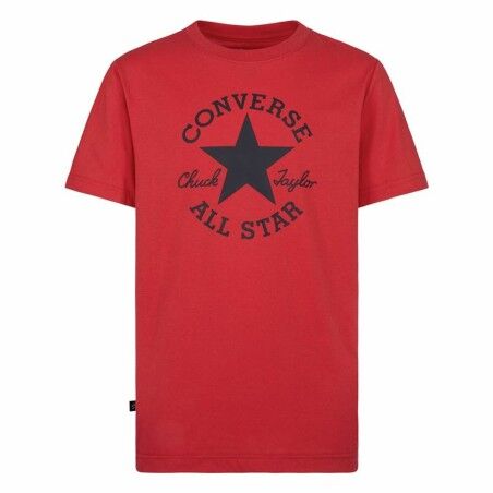 Maglia a Maniche Corte per Bambini Converse Sustainable Core Sse Rosso