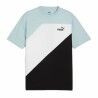 Maglia a Maniche Corte Uomo Puma POWER Colorbloc M