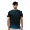 Maglia a Maniche Corte Uomo Drop Shot Abian Campa Nero Padel
