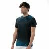Maglia a Maniche Corte Uomo Drop Shot Abian Campa Nero Padel