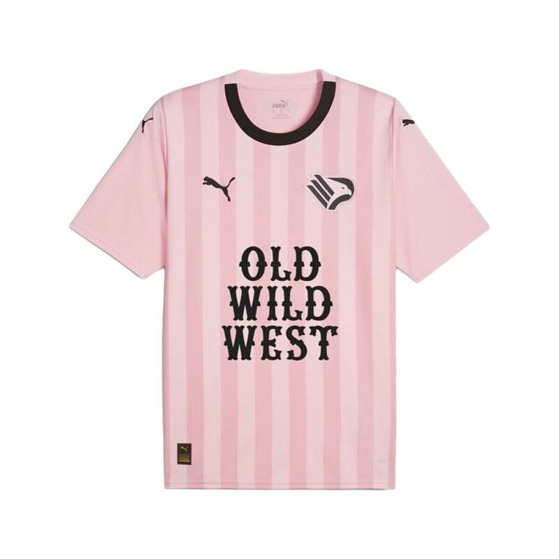 Maglia a Maniche Corte Uomo Puma Palermo FC Home 23/24 Rosa Maglia a Maniche Corte Uomo Puma Palermo FC Home 23/24 Rosa