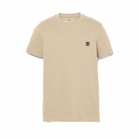 Maglia a Maniche Corte Uomo Timberland Beige