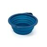 Ciotola Pieghevole per Animali Domestici Gloria Azzurro Silicone Alluminio 550 ml