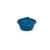 Ciotola Pieghevole per Animali Domestici Gloria Azzurro Silicone Alluminio 550 ml