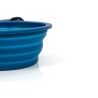 Ciotola Pieghevole per Animali Domestici Gloria Azzurro Silicone Alluminio 550 ml